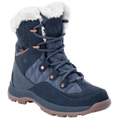 Jack Wolfskin Zimowe buty Cold Bay Mid Texapore (wodoodporne) ciemnoniebieskie damskie